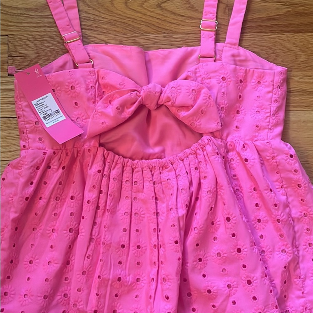 [Lilly Pulitzer] NWT size 4 Michela eyelet cami